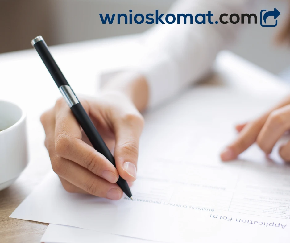 Formularz informacyjny przy ubieganiu się o kredyt