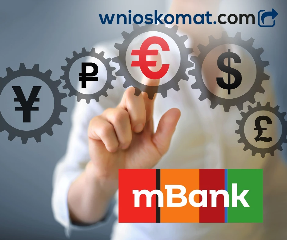 W jaki sposób można wymienić w mBanku złotówki na inne waluty?
